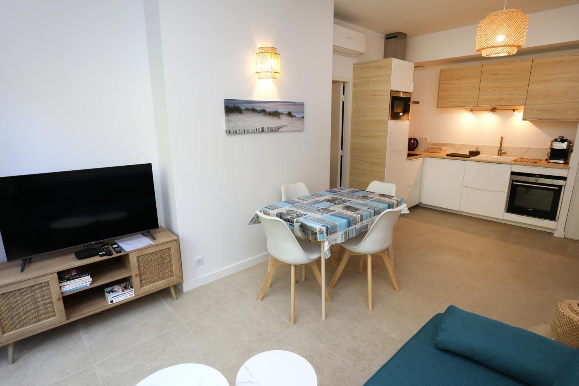T2 Neuf Sur Jardin Proche Plage 카르쿠에이란느 외부 사진