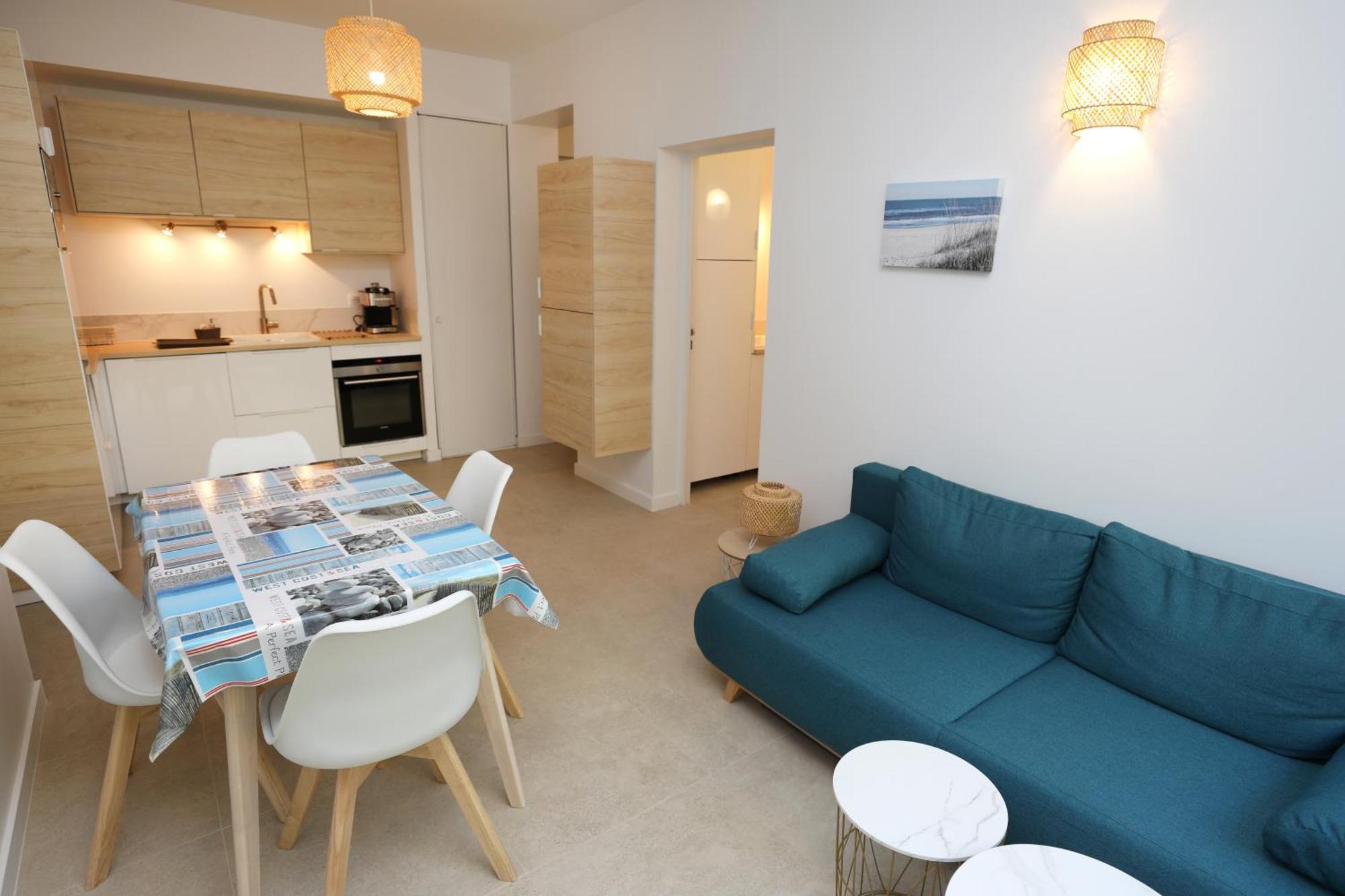T2 Neuf Sur Jardin Proche Plage 카르쿠에이란느 외부 사진