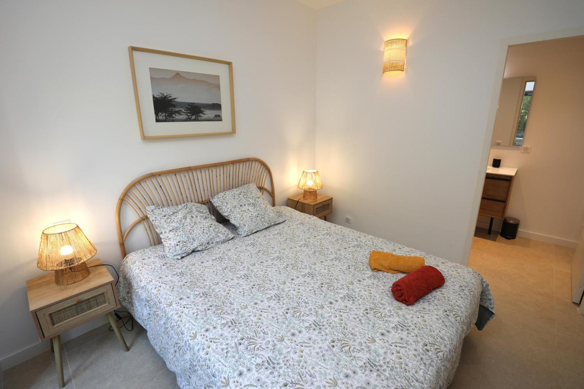 T2 Neuf Sur Jardin Proche Plage 카르쿠에이란느 외부 사진